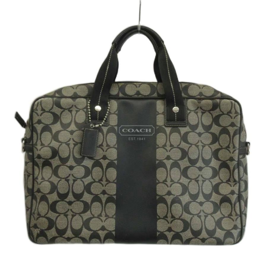 COACH　ビジネスバッグ　レザー COACH】コーチ メンズ バッグ レザー ジップ コミューター ビジネス