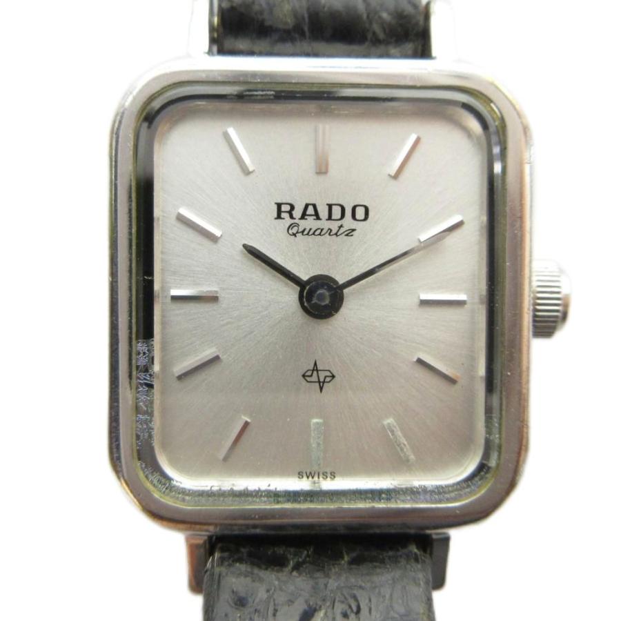 ラドー RADO ジャンク品 133.9514.2 腕時計 ウォッチ クォーツ レザー 