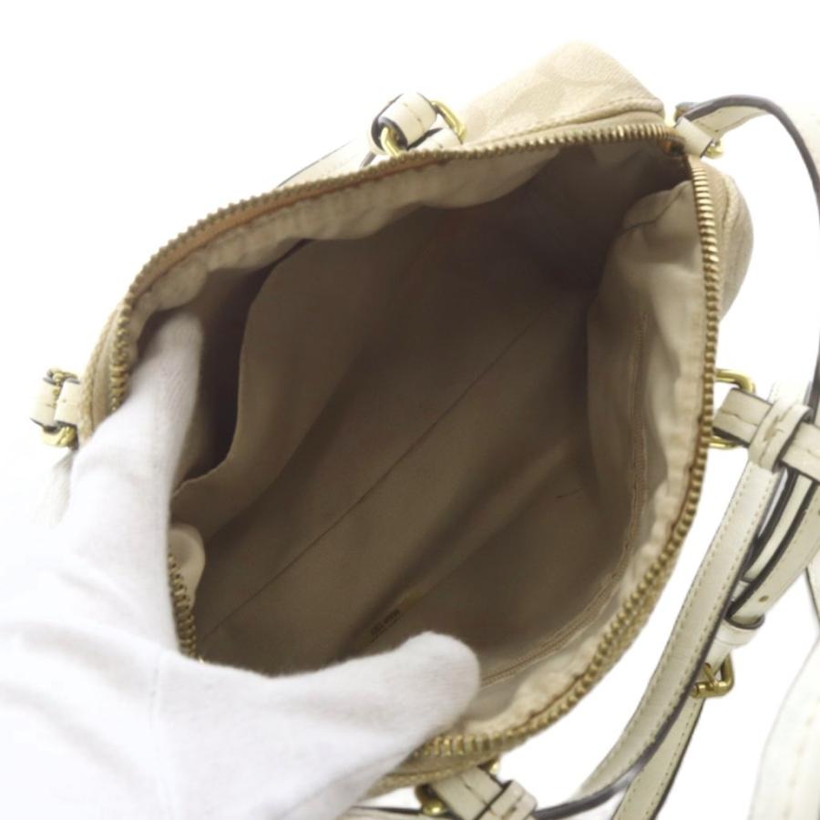 COACH（コーチ） COACH PVC シグネチャー レザー ハンドバッグ 2way