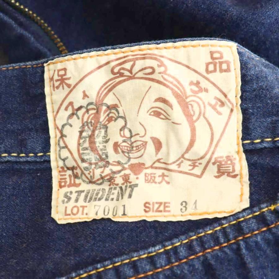 EVISU（エヴィス） EVISU 7001 ショートパンツ デニム ジッパーフライ