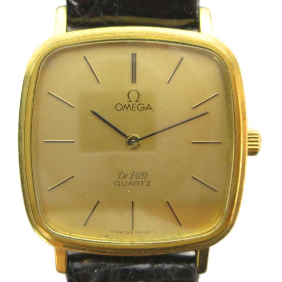 OMEGA（オメガ） OMEGA De Ville 腕時計 ウォッチ クォーツ レザー