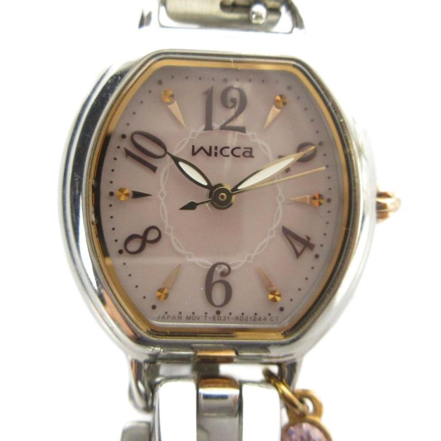 シチズン CITIZEN wicca ウィッカ E031-R007475 腕時計 ブレスウォッチ