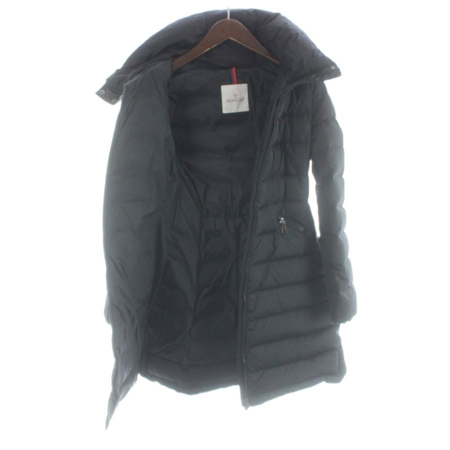 MONCLER（モンクレール） フラメッテ ダウンコート ロング フード内蔵
