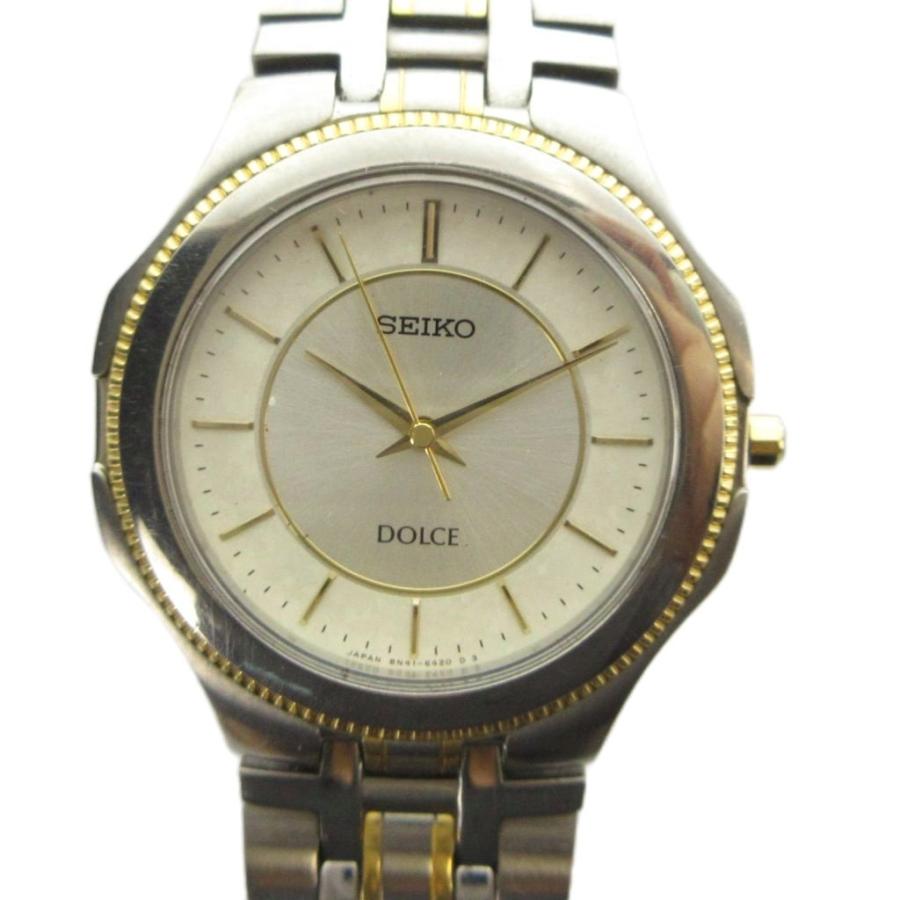セイコー SEIKO ジャンク品 8N41-6270 ドルチェ 腕時計 ウォッチ 