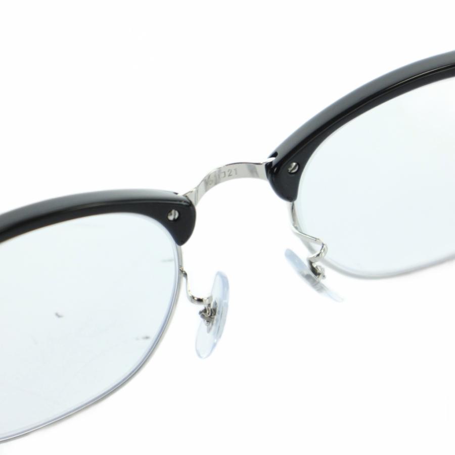 RAY BAN クラブマスター オプティクス 眼鏡 めがね 度入り ハーフリム Ray-Ban - RAY BAN クラブマスター オプティクス 眼鏡 めがね 度入り