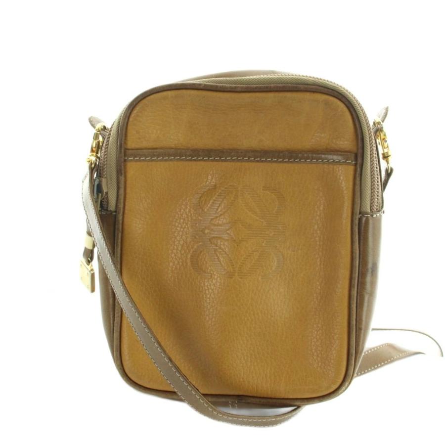 LOEWE（ロエベ） ショルダーバッグ 斜めがけ ロゴ レザー アナグラム 