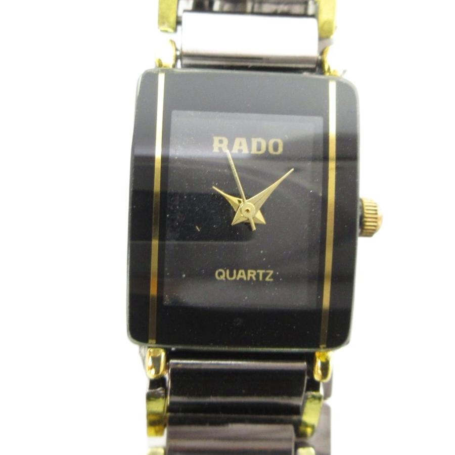 ラドー RADO JUBIE ジャンク品 腕時計 ウォッチ クォーツ スクエア 