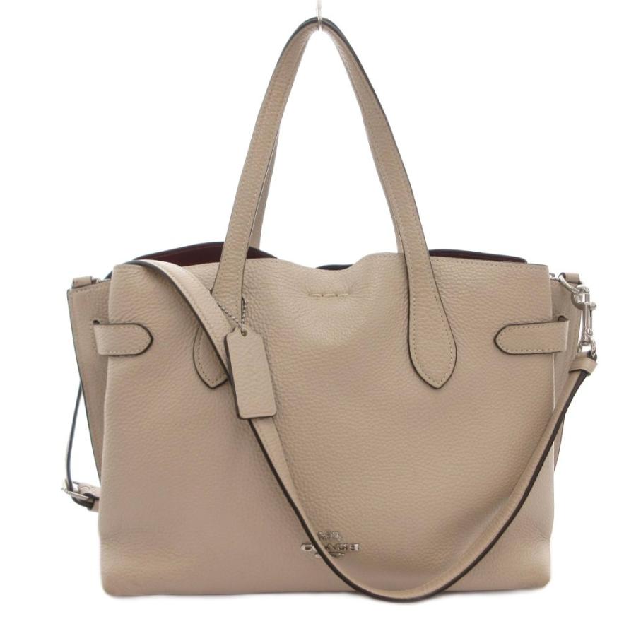 COACH（コーチ） ハンドバッグ ショルダー レザー 革 2way マグネット 