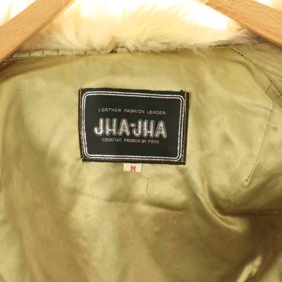 ジャジャ JHA-JHA ファーコート 毛皮 M ベージュ /ES ■GY18 レディース_5