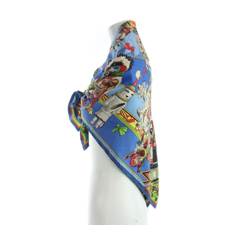 HERMES（エルメス） カレ90 カチナ kachinas 大判スカーフ ストール