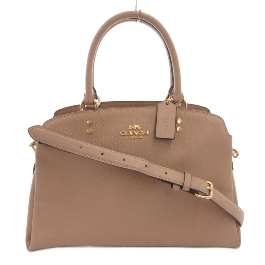 COACH（コーチ） ハンドバッグ ショルダー 2WAY PVC レザー ロゴ 