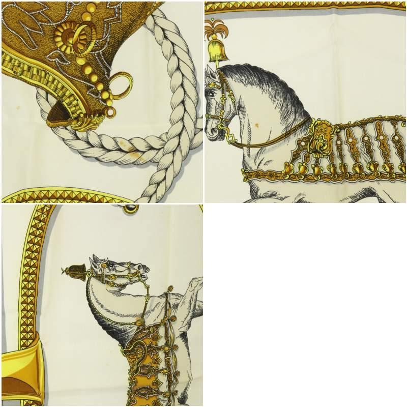 HERMES（エルメス） スカーフ カレ90 GRAND APPARAT グランアパラ 盛装