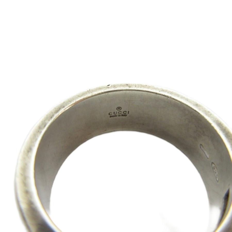 メンズ　GUCCI グッチ　ロゴ　リング　指輪　18号　シルバー　シルバー925 GUCCI（グッチ） 指輪 リング アクセサリー Gロゴ Silver925 18号