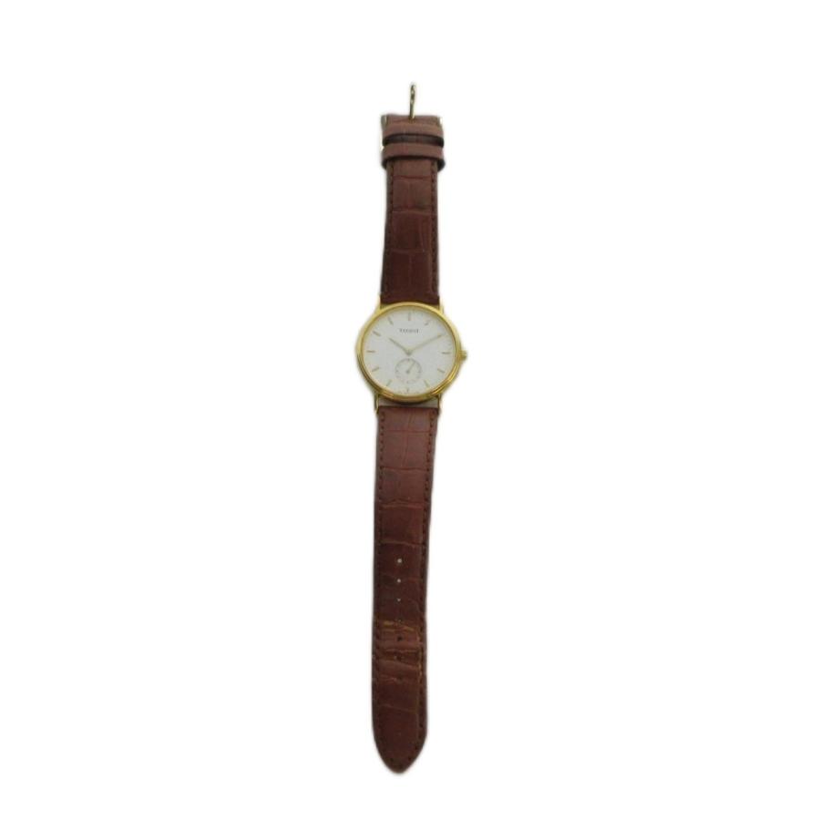 ティソ TISSOT C 283K 腕時計 ウォッチ クォーツ スモセコ 白文字盤