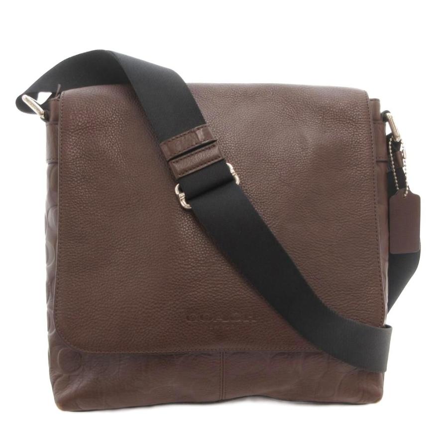 COACH（コーチ） ショルダーバッグ 斜め掛け クロスボディ レザー ロゴ 