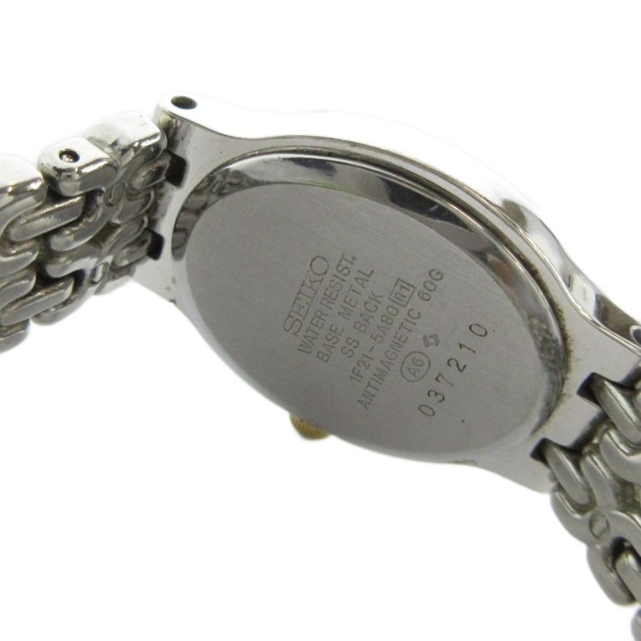 セイコー SEIKO ジャンク品 1F21-5A80 腕時計 ウォッチ クォーツ