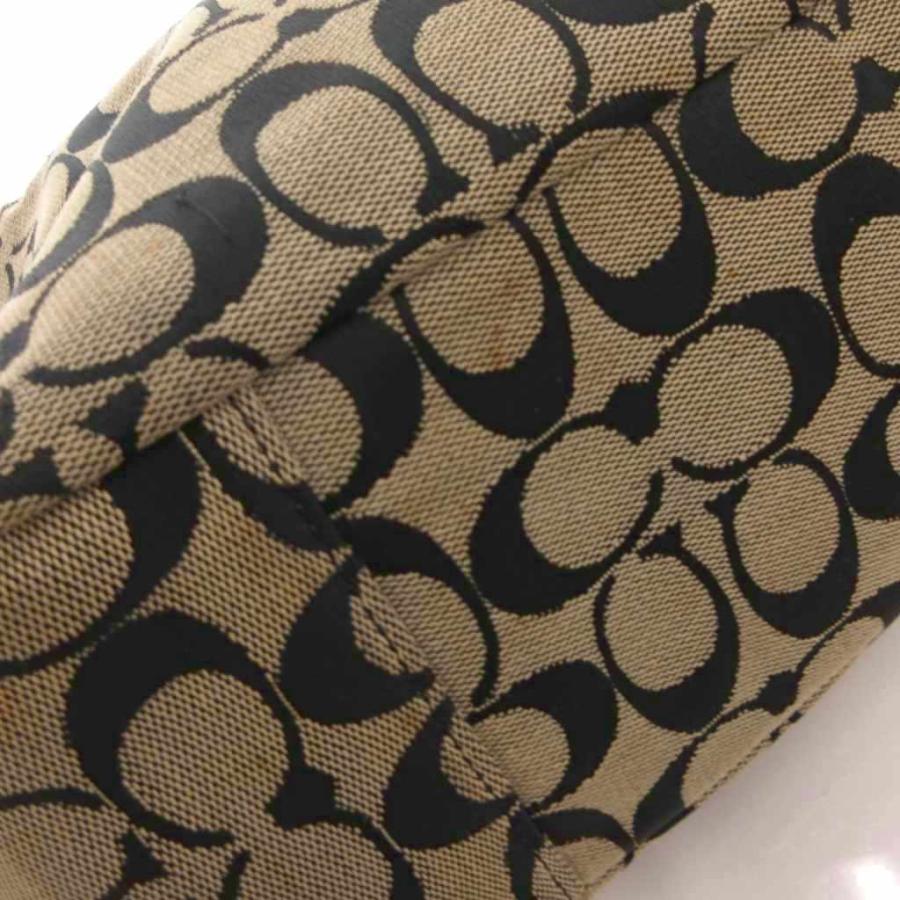 COACH（コーチ） トートバッグ 手提げ シグネチャー柄 キャンバス