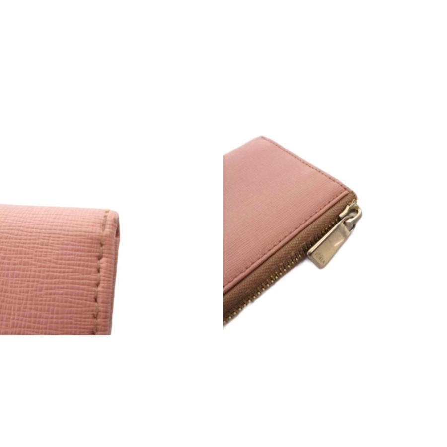 FURLA（フルラ） 長財布 ウォレット 小銭入れあり ロゴ L字ファスナー