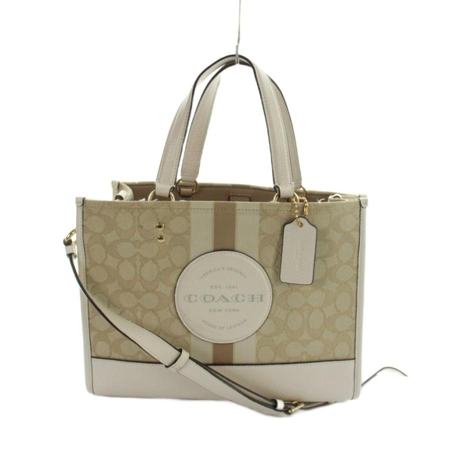 COACH コーチ シグネチャー デンプシー 2WAY ハンドバッグ C8448 COACH（コーチ） COACH C8448 デンプシー キャリーオール シグネチャー