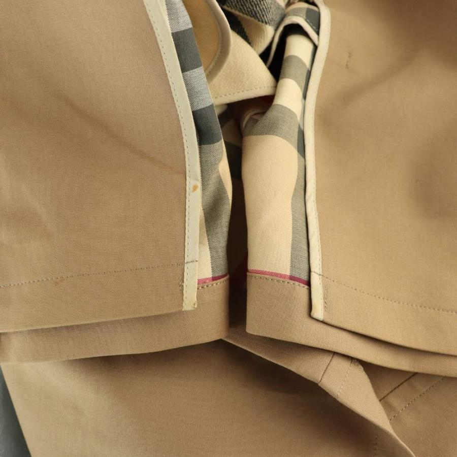 【訳あり極美品/M】バーバリーロンドン トレンチコート ノバチェック ベージュ バーバリー ロンドン BURBERRY LONDON ステンカラーコート トレンチ