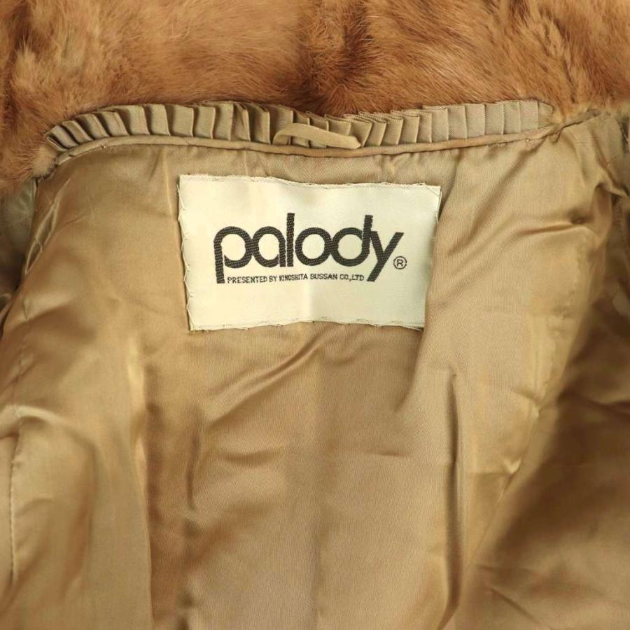 パロディー palody ファーコート ハーフコート 毛皮 13 ライトブラウン /DF ■GY11 レディース_5