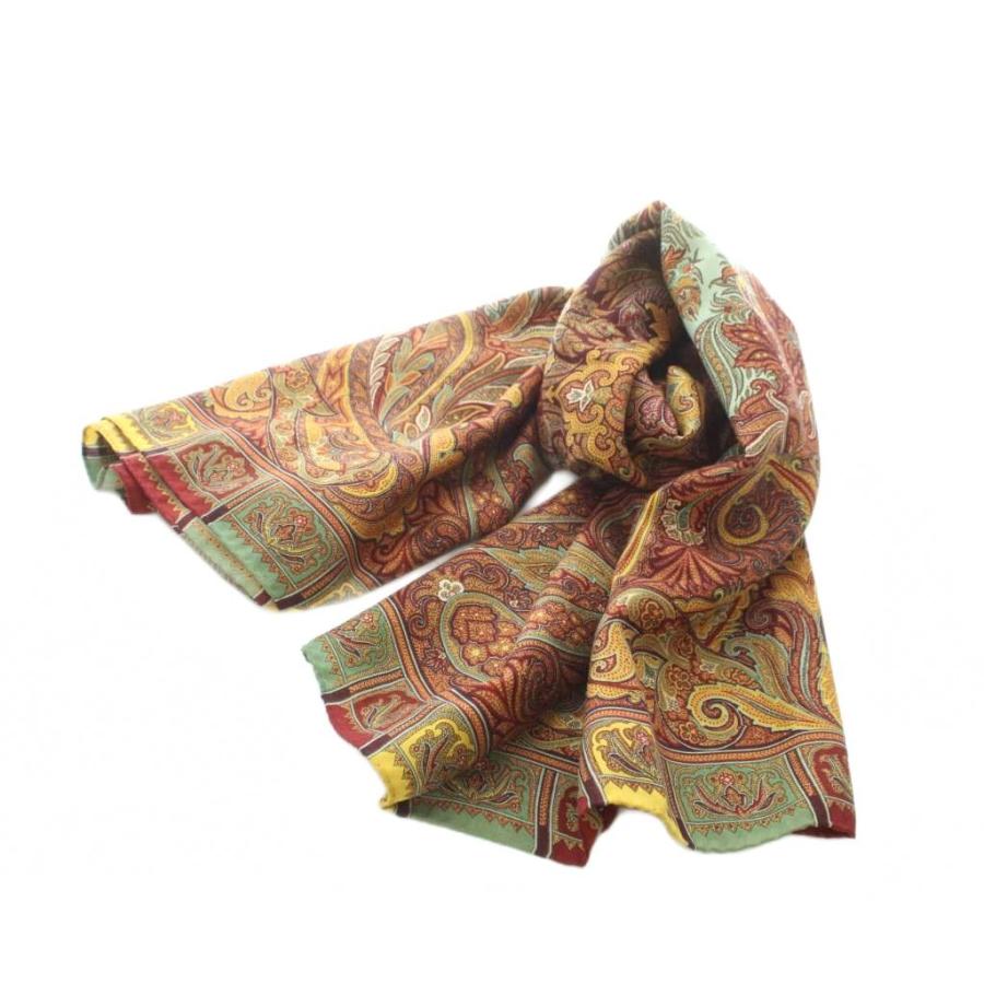 新品☆ETRO エトロ 大判ショール ストール スカーフ シルク シフォン