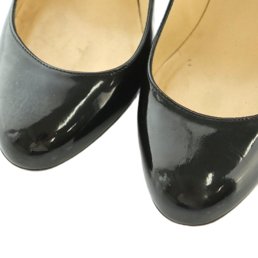 クリスチャンルブタン Christian louboutin パンプス ピンヒール エナメル 35.5 22.5cm 黒 /MI ■GY18 レディース_2