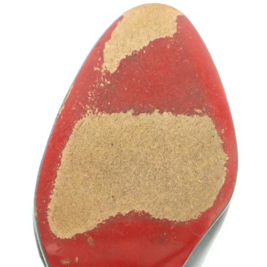 クリスチャンルブタン Christian louboutin パンプス ピンヒール エナメル 35.5 22.5cm 黒 /MI ■GY18 レディース_8