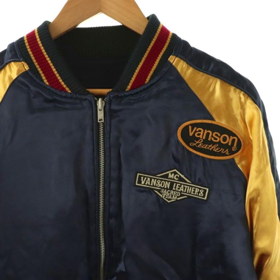 バンソン VANSON ジャケット ブルゾン スカジャン リバーシブル 別珍 