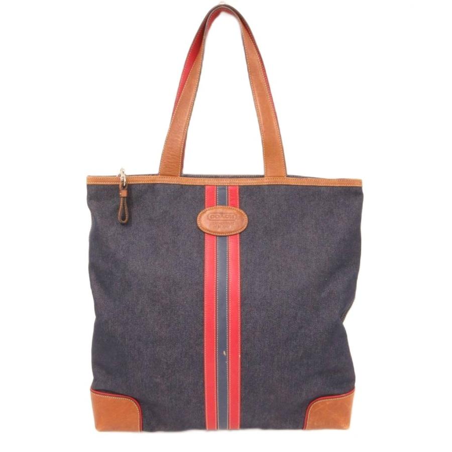 COACH（コーチ） COACH 6745 トートバッグ デニム地 レザー切替
