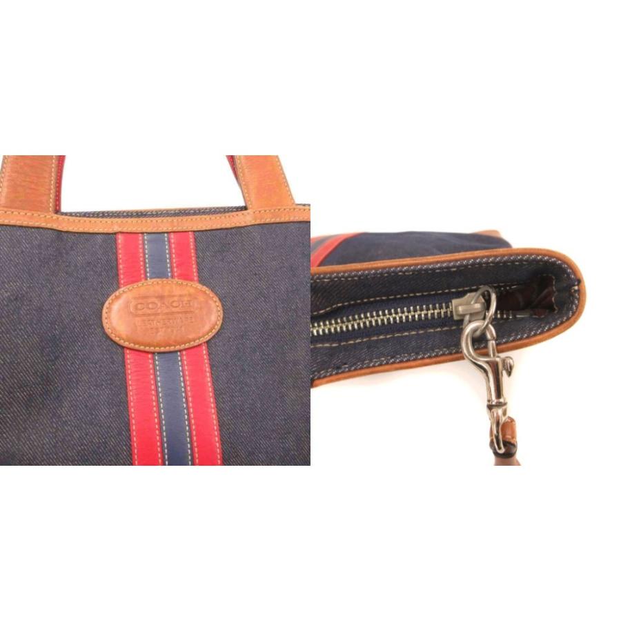 COACH（コーチ） COACH 6745 トートバッグ デニム地 レザー切替