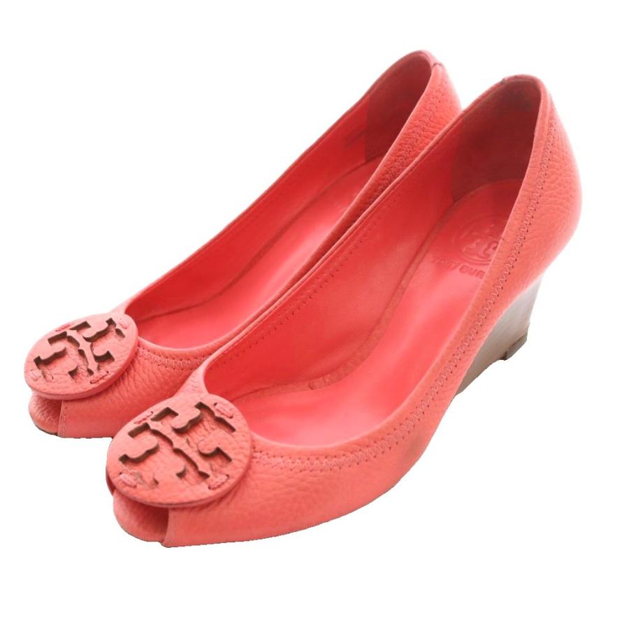 TORY BURCH（トリーバーチ） ウェッジソールパンプス ピンク /SS □OS 