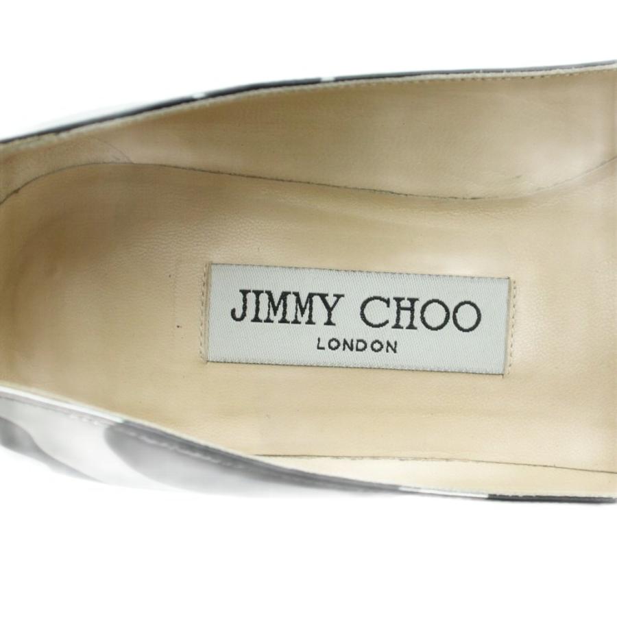 ジミーチュウ JIMMY CHOO パンプス カモフラ 迷彩柄 レザー ポイン 