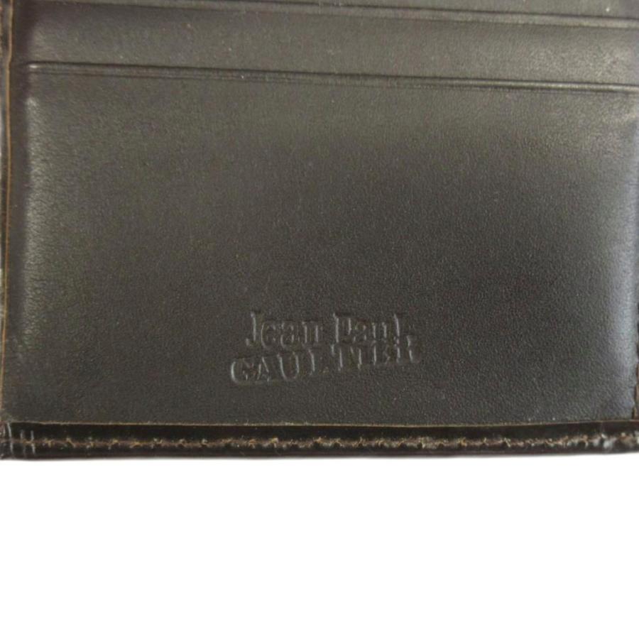 ジャンポールゴルチエ Jean Paul GAULTIER 財布 二つ折り エナメル