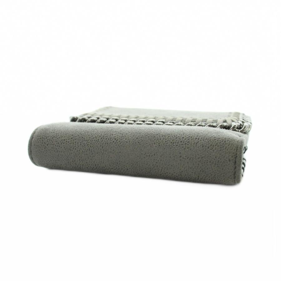 【再値下げ】STELLA McCARTNEY ファラベラ三つ折り財布 グレー ステラマッカートニー STELLA McCARTNEY Falabella ファラベラ 三