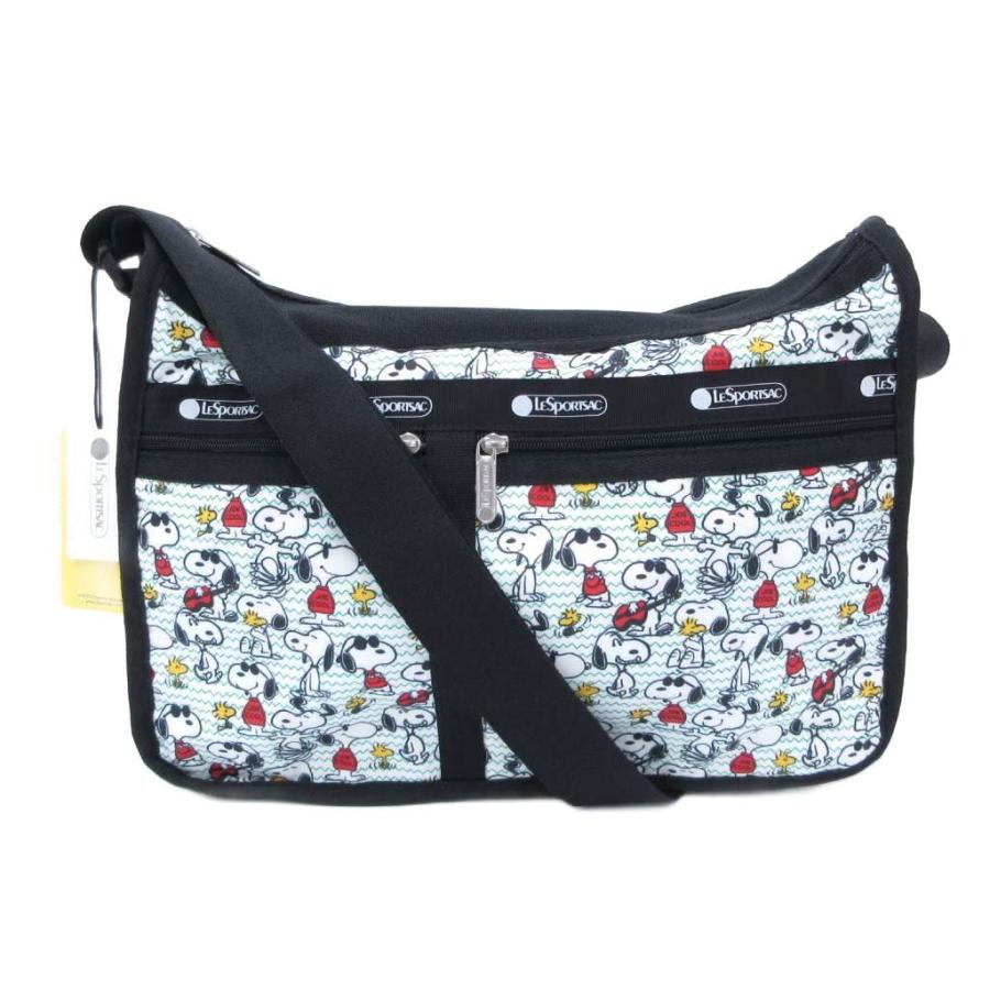 レスポ ートサック スヌーピーオールスター ショルダーバッグ ポーチ LeSportsac（レスポートサック） 未使用品 LesportSAC PEANUTS