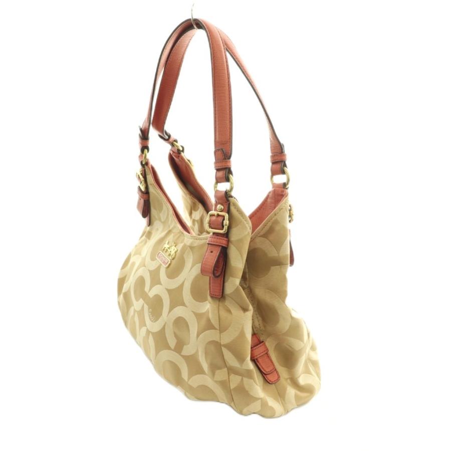 COACH（コーチ） マディソン オプアート サテン マギー ショルダー 