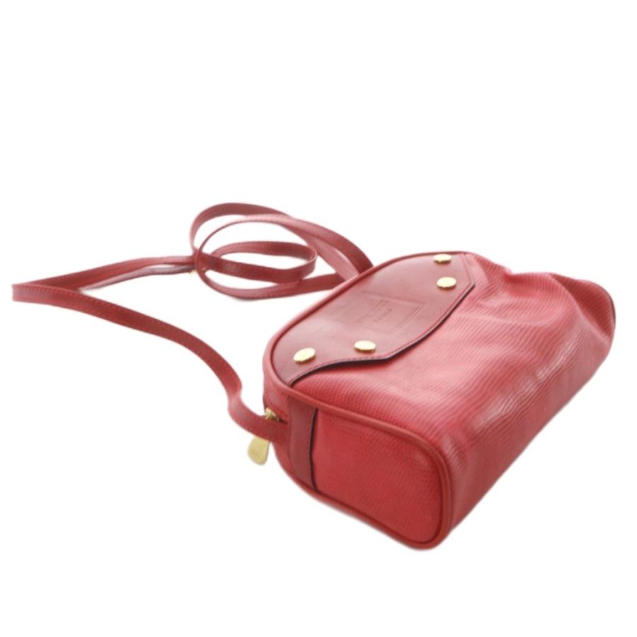 NINA RICCI レザーショルダーバッグ ピンク/レッド 楽天市場 