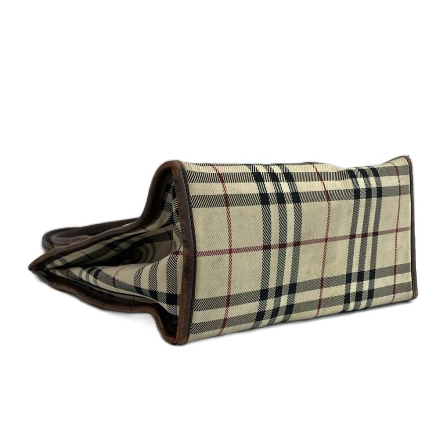 BURBERRY（バーバリー） トートバッグ ハンド キャンバス レザー ノバ