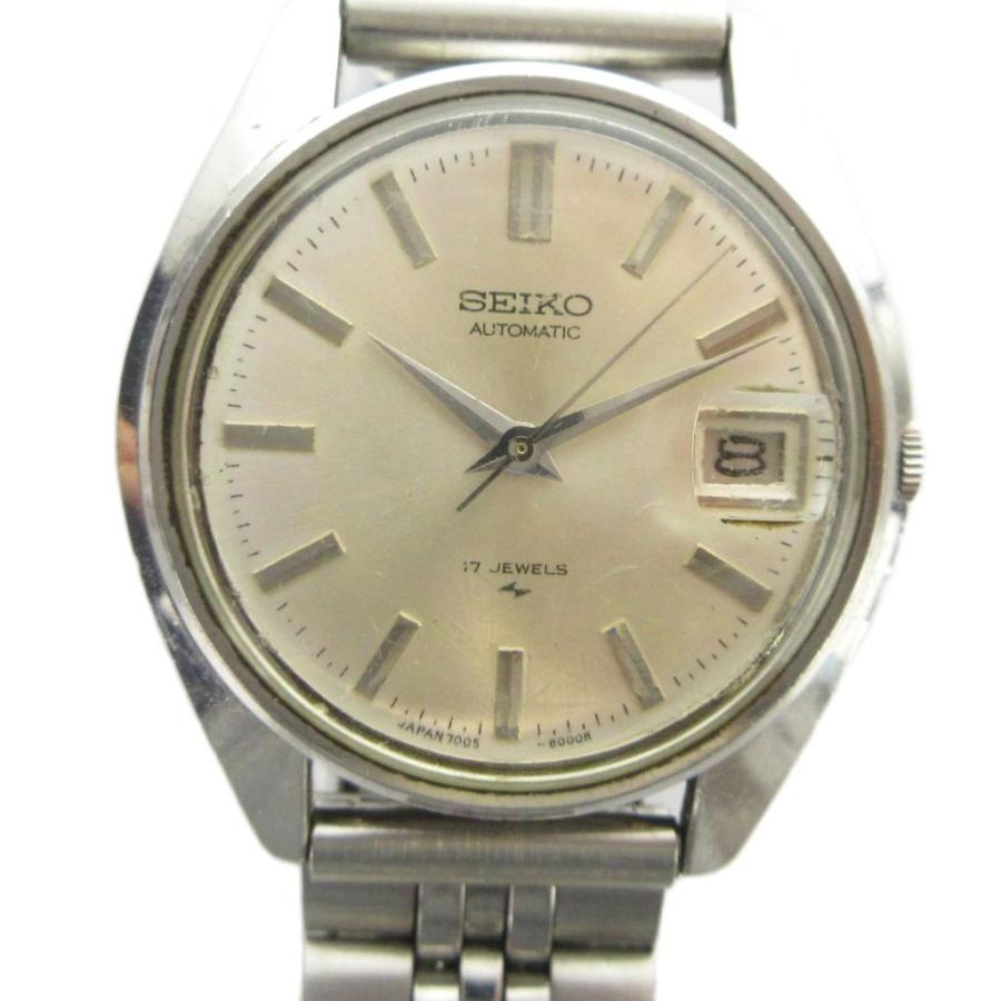 SEIKO 7005-8000 オートマチック 腕時計 ウォッチ 自動巻き ロゴ セイコー SEIKO 7005-8000 オートマチック 腕時計 ウォッチ 自動巻き