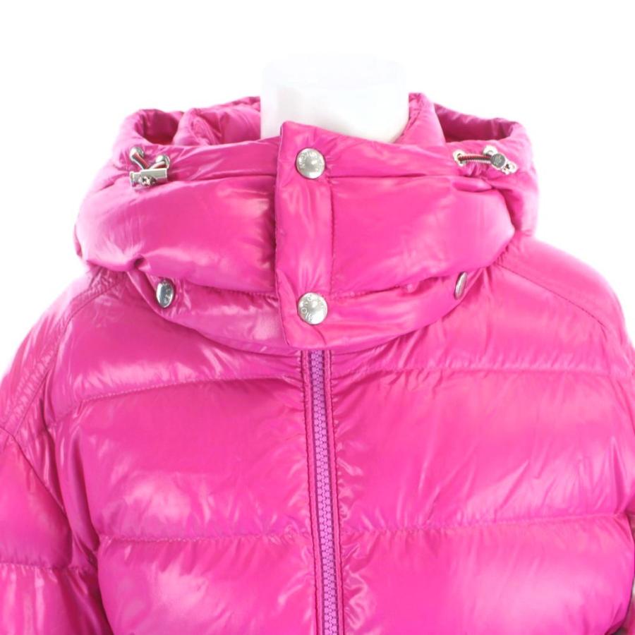モンクレール MONCLER 23AW SAULX ソール ダウンジャケット ナイロン ロゴ 1 ピンク I20911A00007 /MW ■GY18 メンズの画像