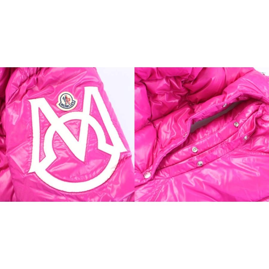 モンクレール MONCLER 23AW SAULX ソール ダウンジャケット ナイロン ロゴ 1 ピンク I20911A00007 /MW ■GY18 メンズの画像