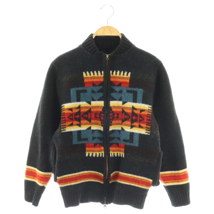 ペンドルトン PENDLETON ニットジャケット ブルゾン ジップアップ XS