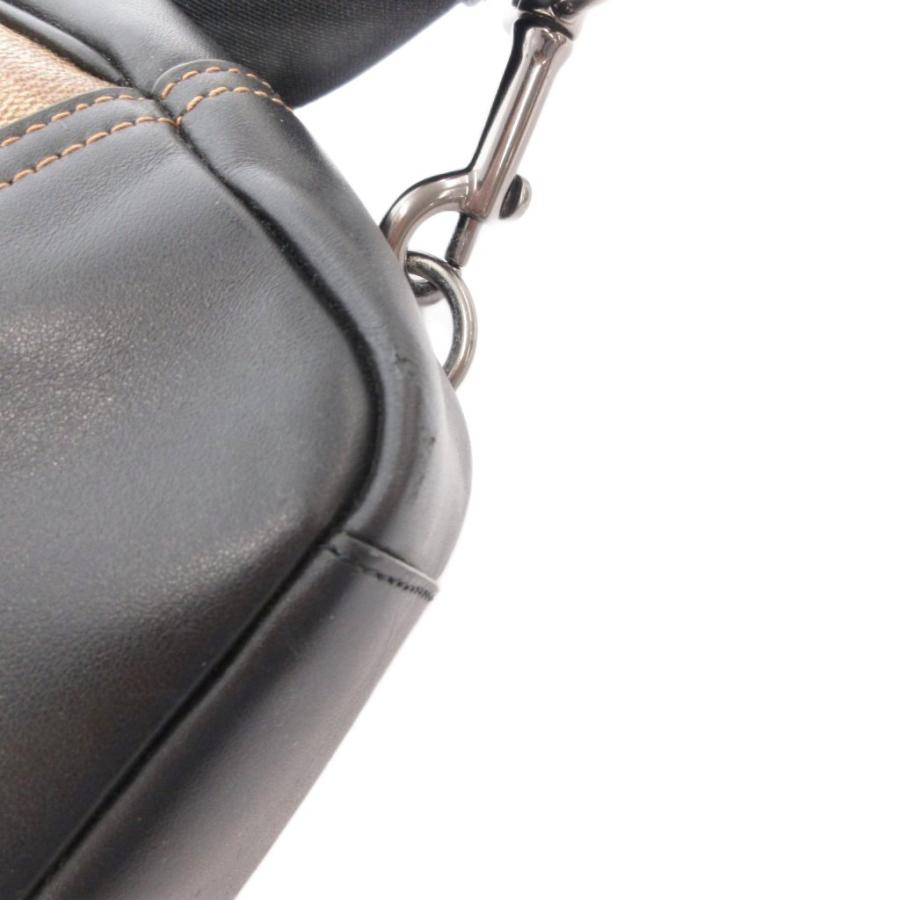 【美品】COACH グラハム ボディバッグ ショルダーバッグ シグネチャー COACH（コーチ） グラハム ボディバッグ ショルダー シグネチャー PVC