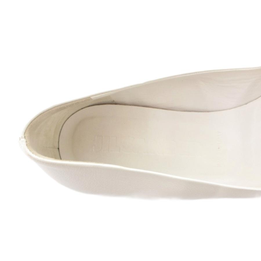 ジルサンダー JIL SANDER パンプス シューズ ポインテッドトゥ レース