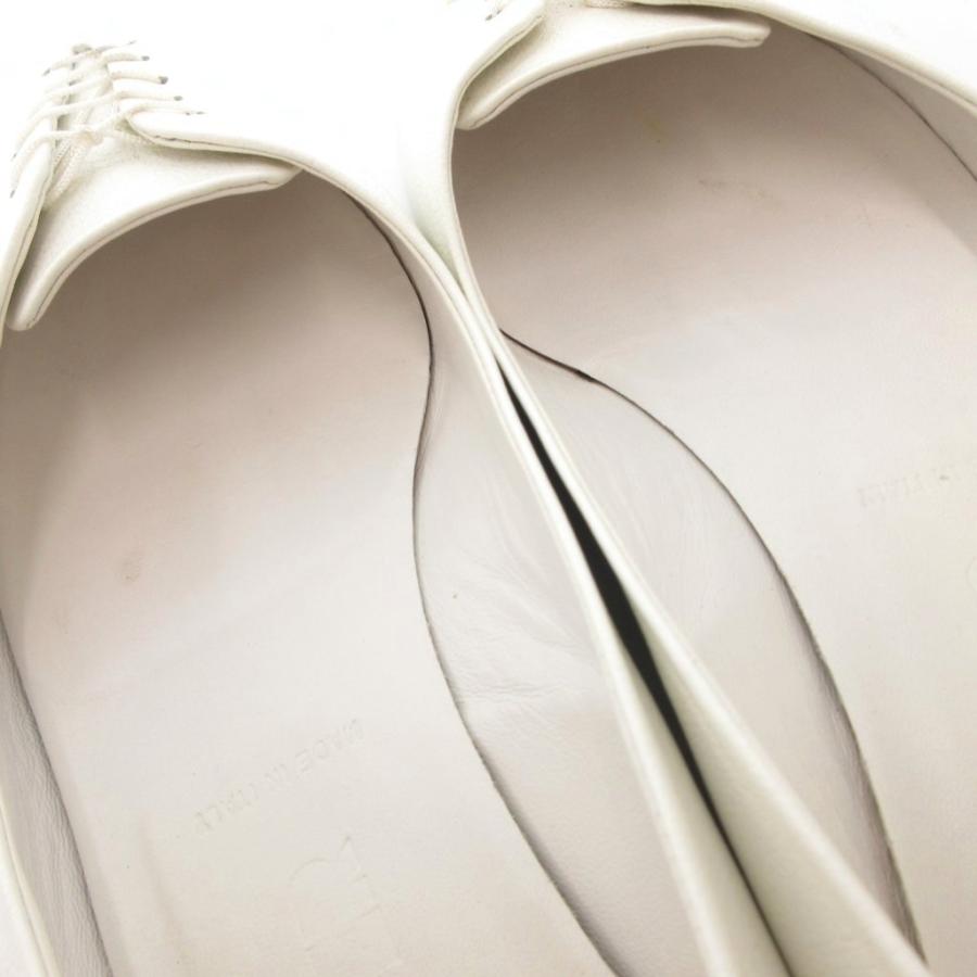 ジルサンダー JIL SANDER パンプス シューズ ポインテッドトゥ レース