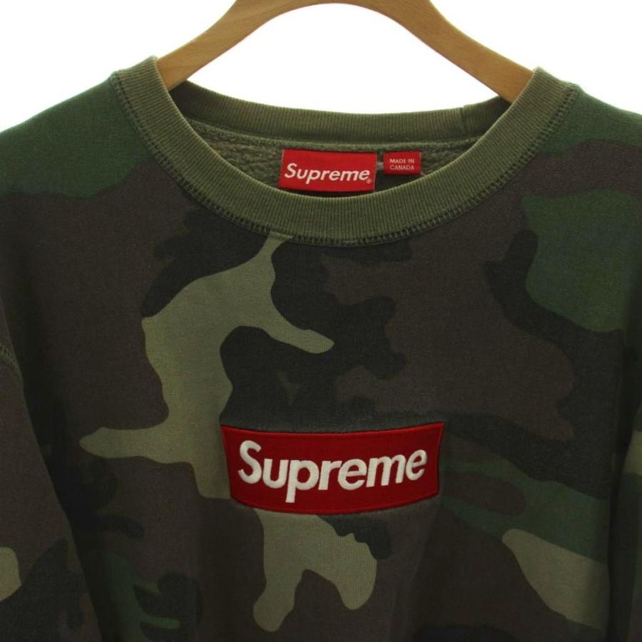 Supreme（シュプリーム） SUPREME 15AW BOX LOGO Crewneck CAMO 