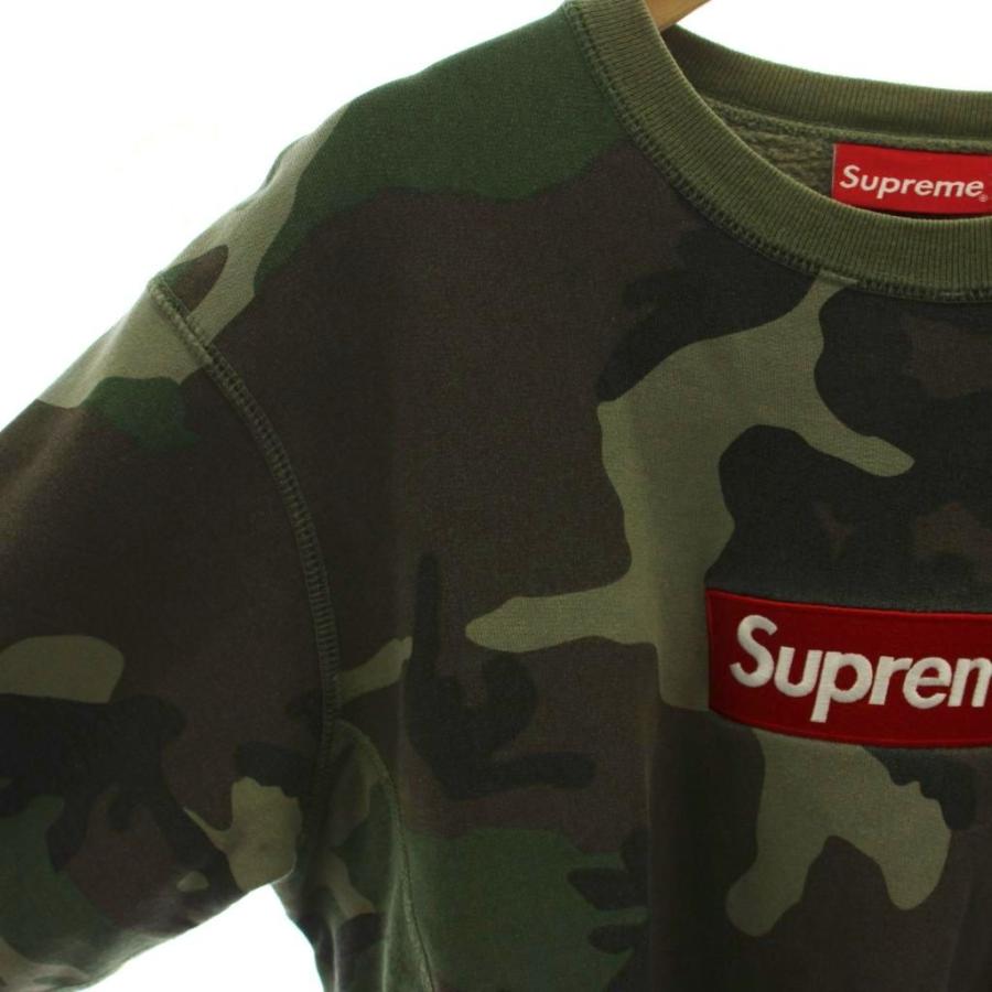 Supreme（シュプリーム） SUPREME 15AW BOX LOGO Crewneck CAMO 