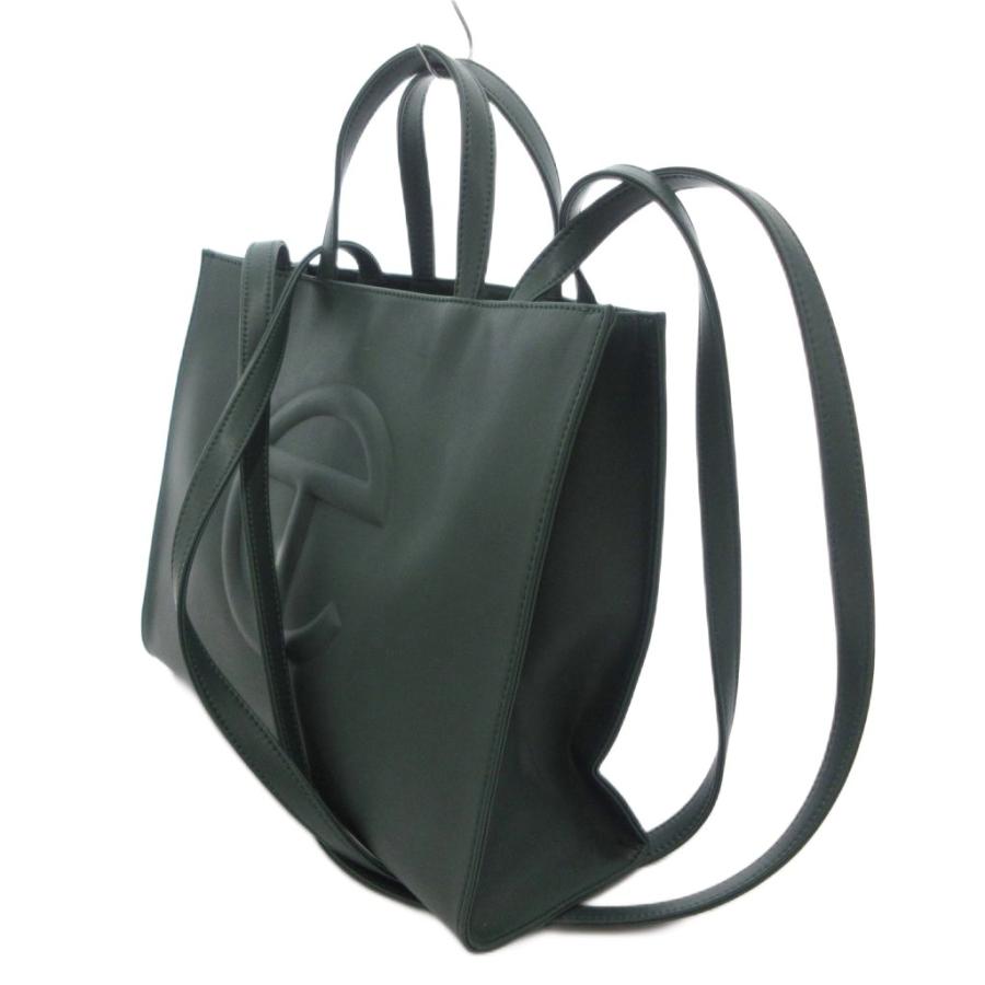 未使用品 TELFAR テルファー ショルダーバッグ トート 2way 手提げ 