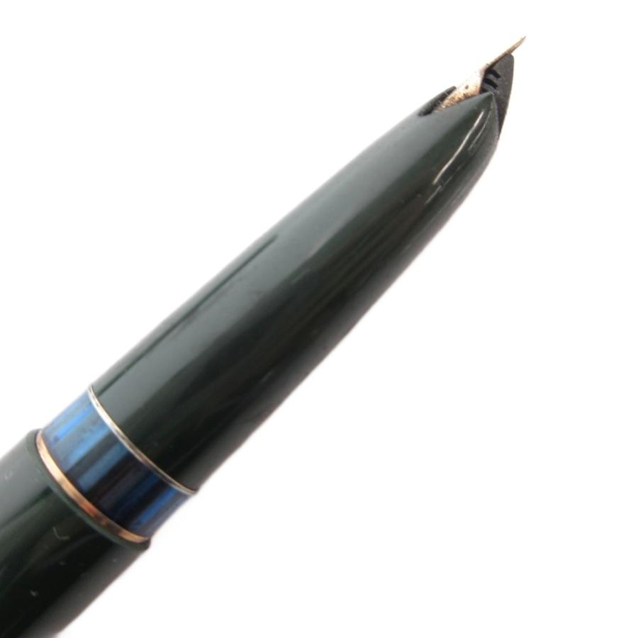 モンブラン MONT BLANC No24 文房具 万年筆 筆記具 ロゴ 緑 グリーン